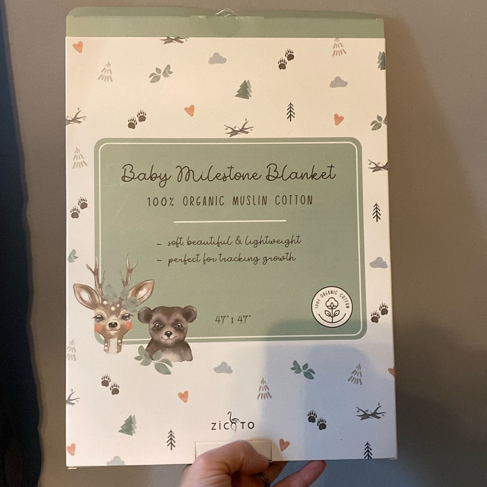 Baby Milestone Blanket